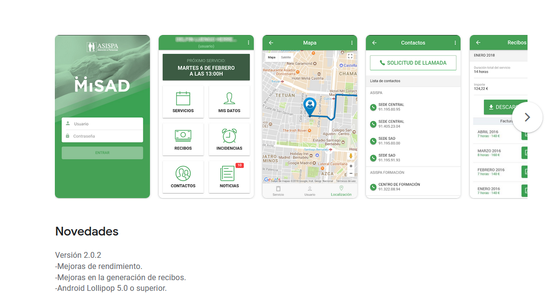 ACTUALIZACIÓN MiSAD